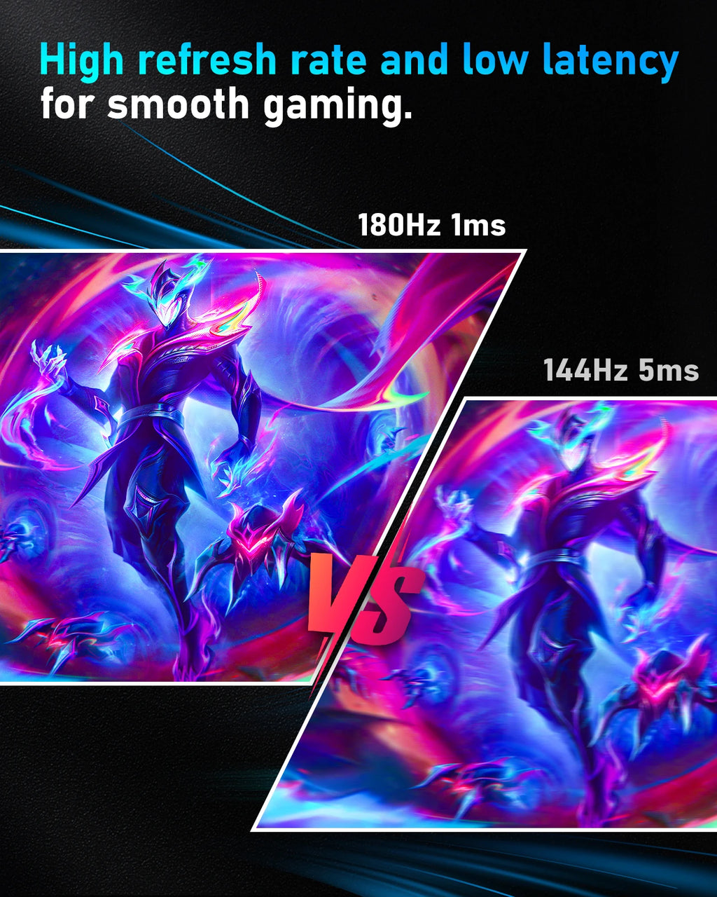 Gaming Monitor 24Inch 180Hz