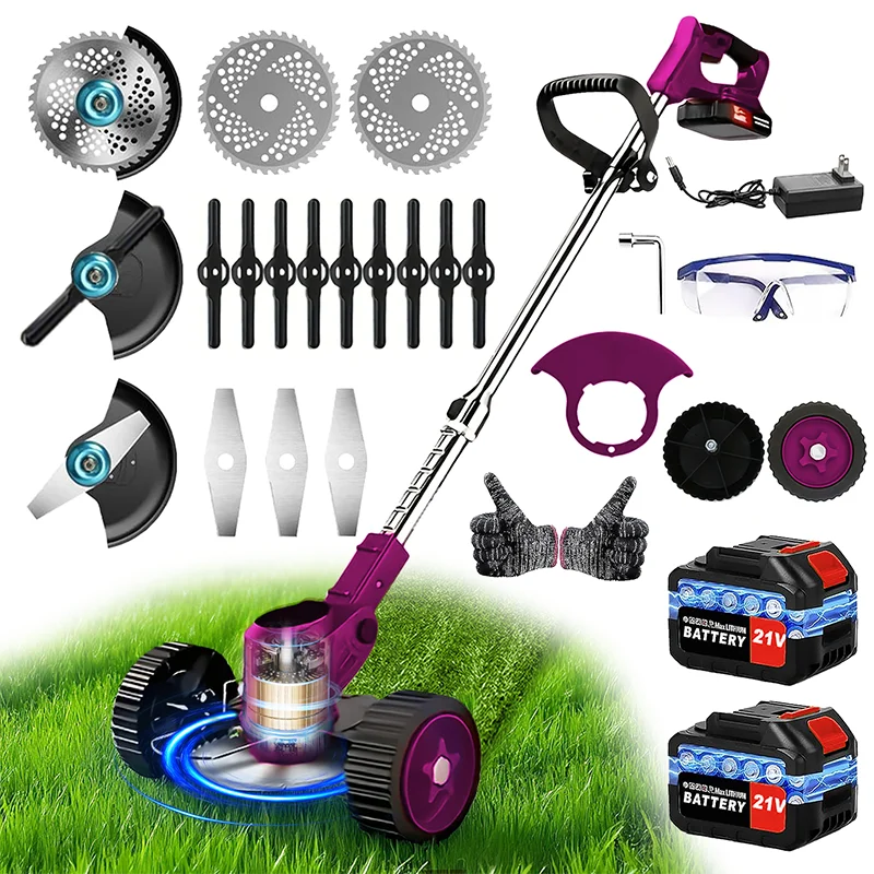 cordless lawn mowers riding weed trimmer