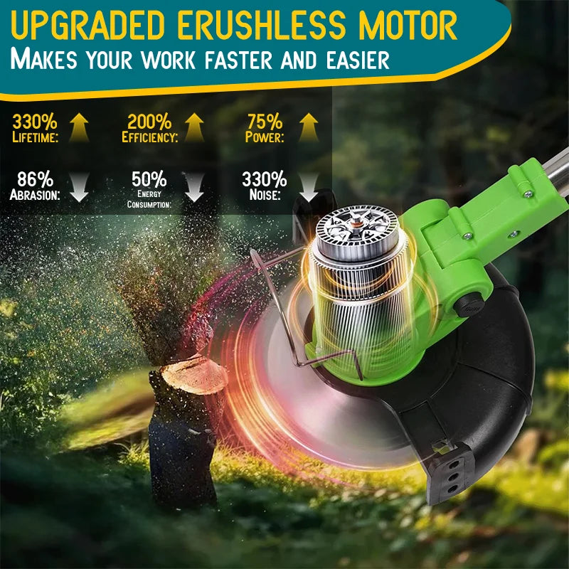 cordless lawn mowers riding weed trimmer