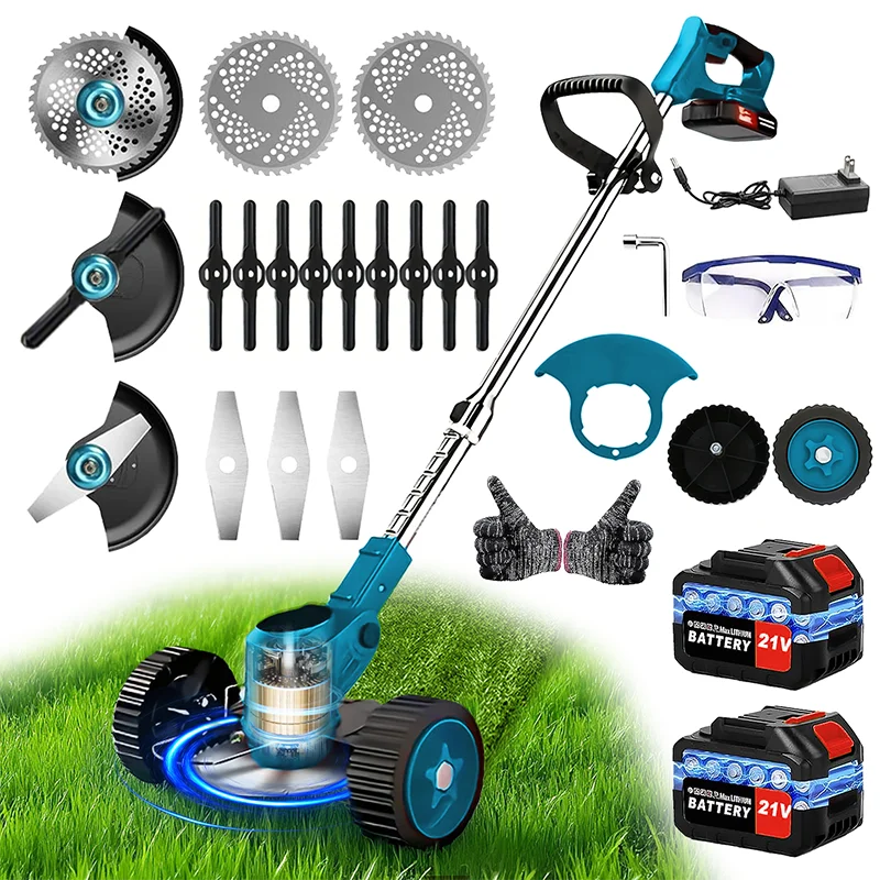 cordless lawn mowers riding weed trimmer
