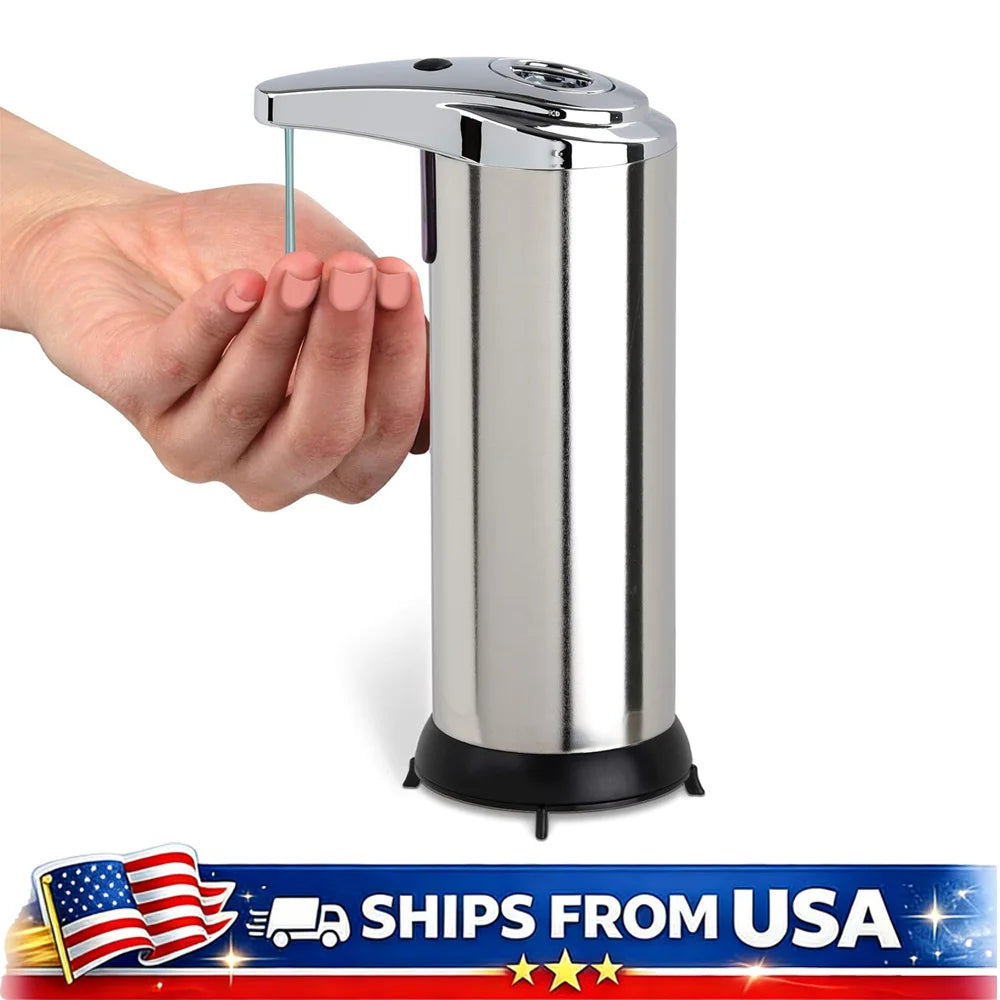 Touchless Automatic Soap Dispenser With Infrared Sensor  and Large Capacity