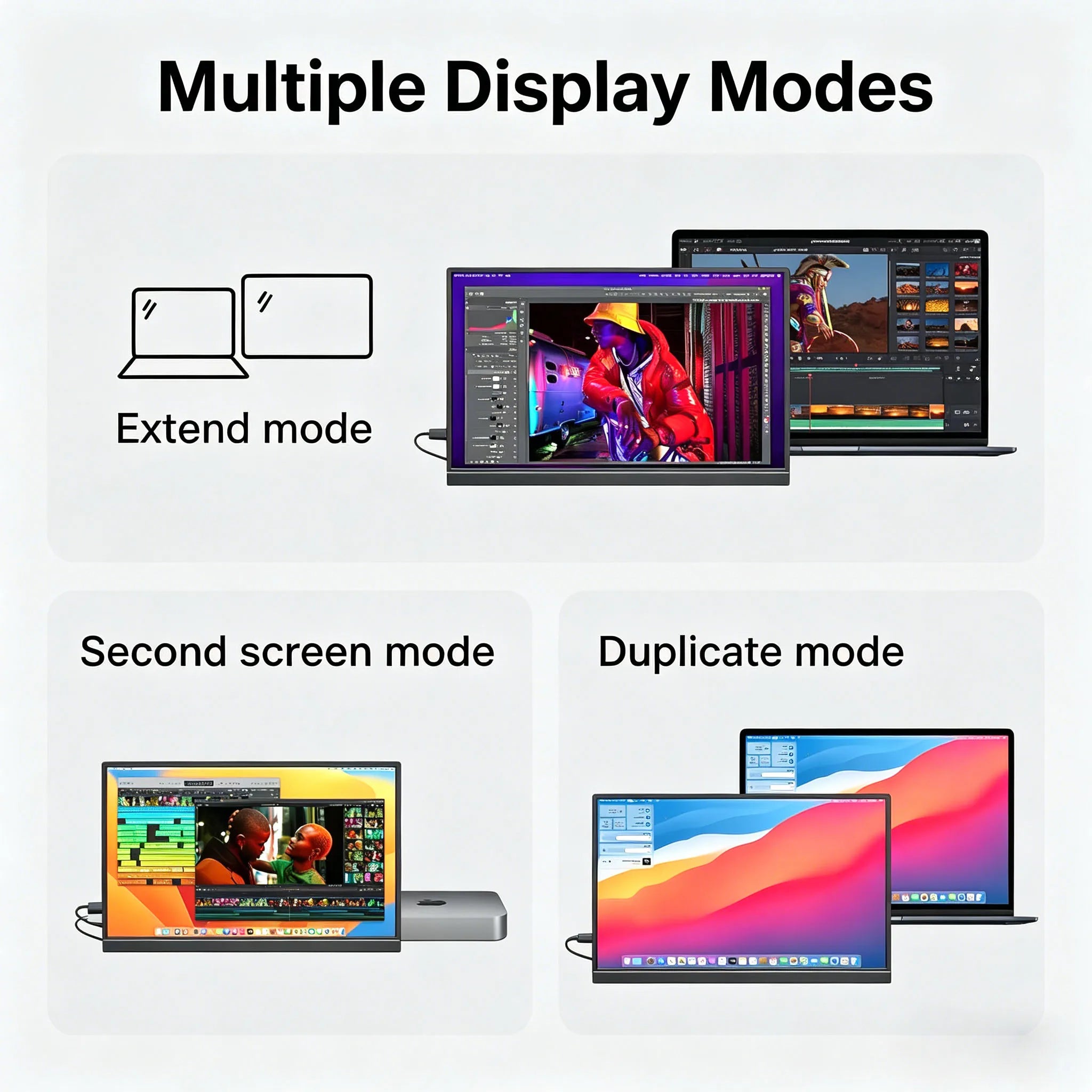 Portable Monitor 15.6 Inch 1080P