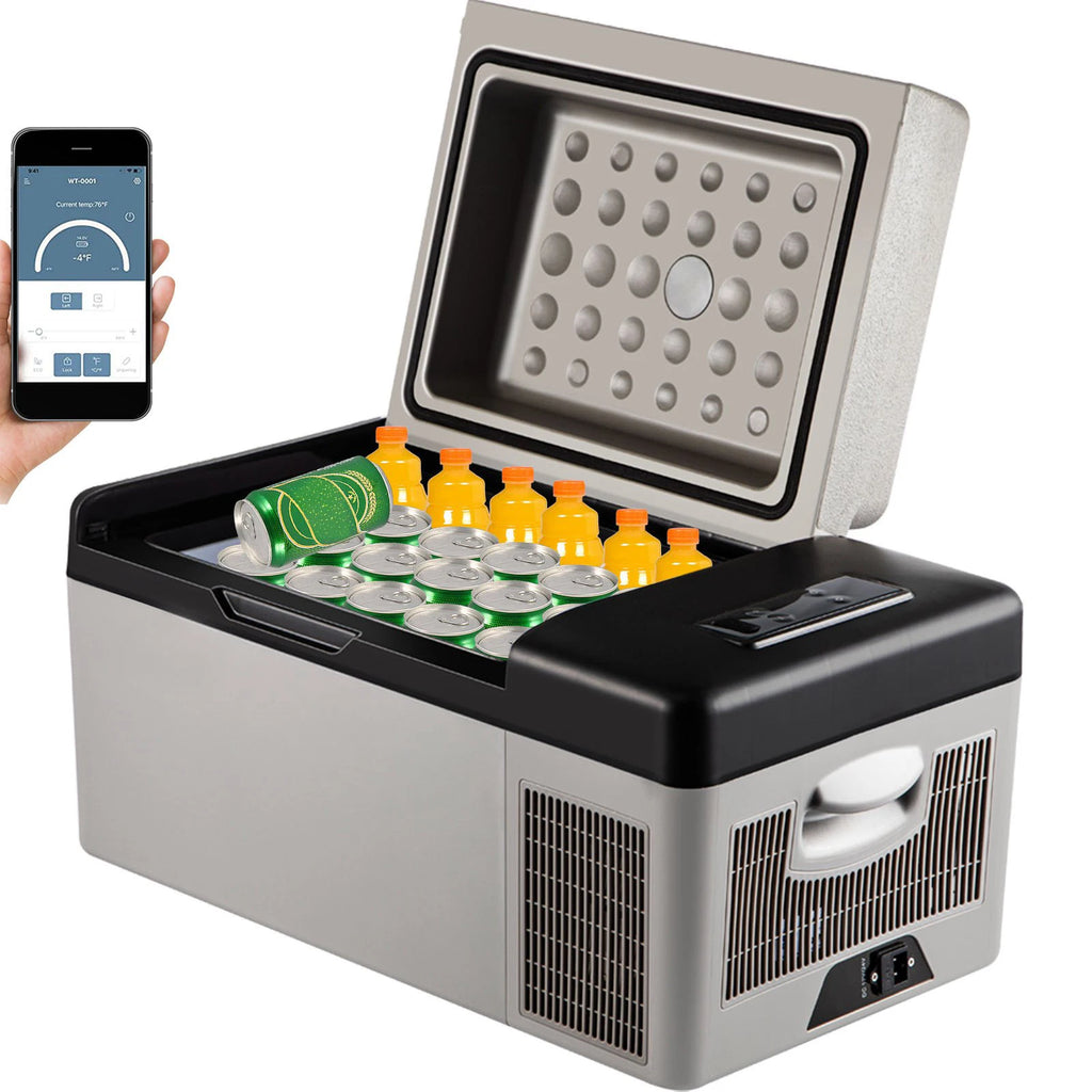 20L Car Mini Fridge Auto Portable Small Refrigerator Mini Electric Cooler