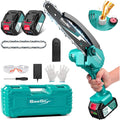 8 Inch Electric Chainsaw Wood Cutter Pruning Power Tool For Makita 18V Battery pin