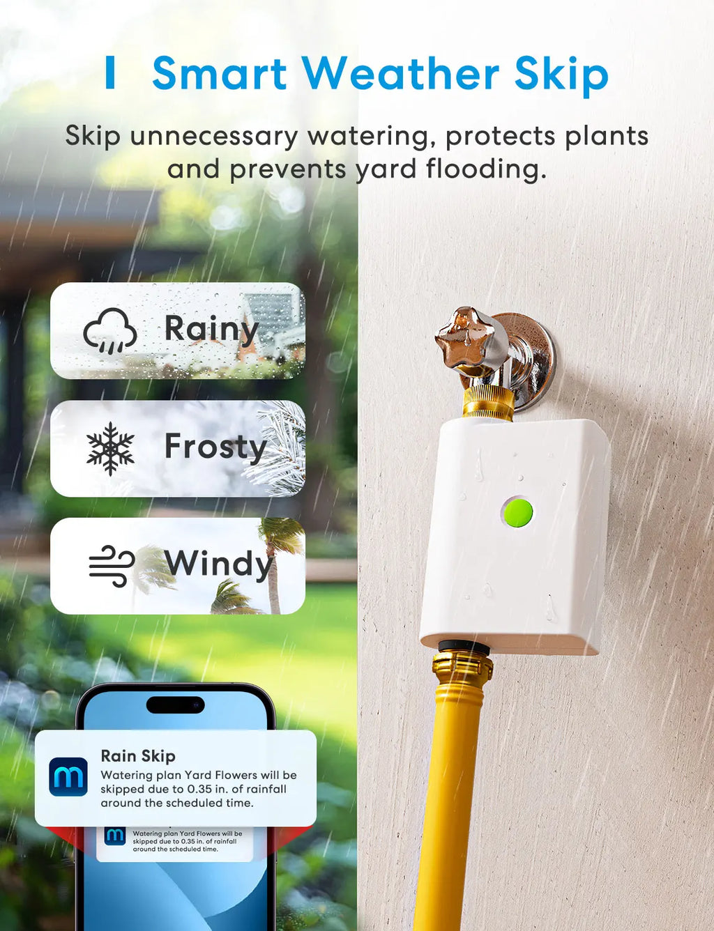 Smart Sprinkler / Faucet Timer with Brass with Tracking & Alerts Function