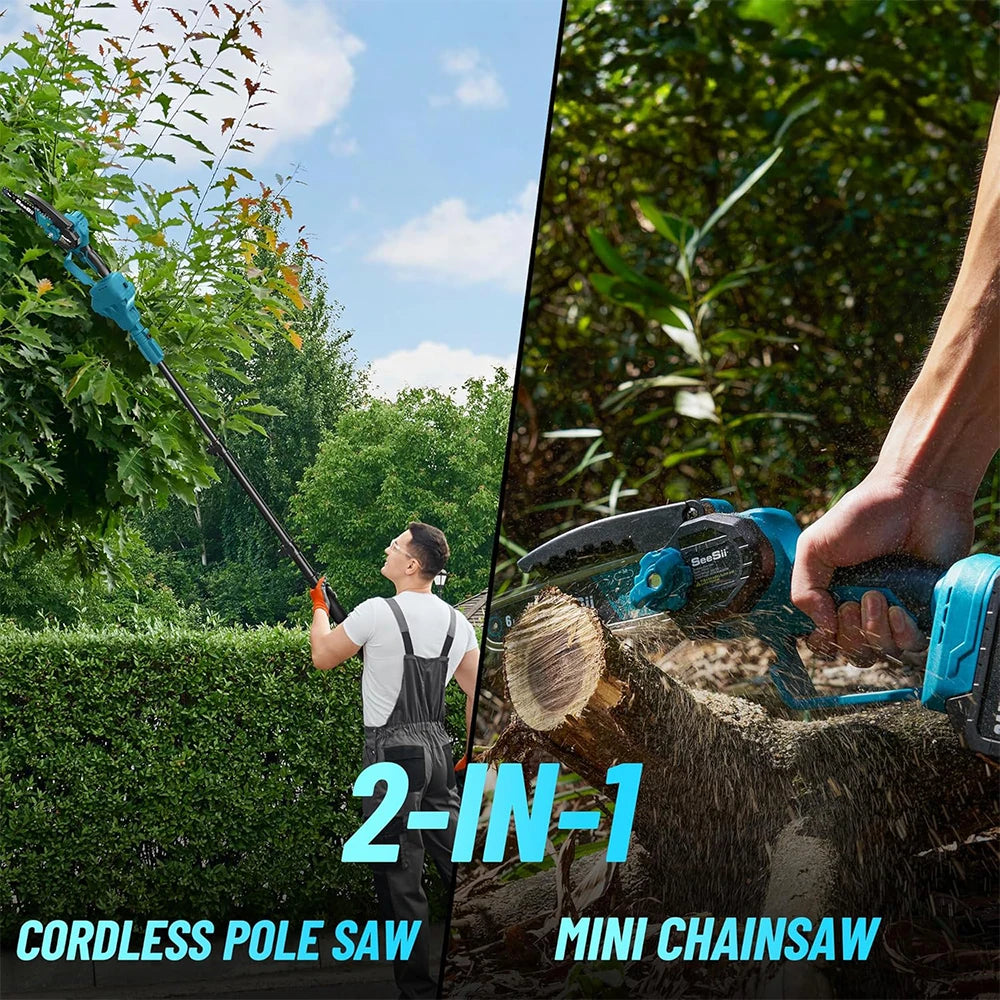 Brushless Electric Chainsaw Garden Pruning Tools For Makita 18v battery pin