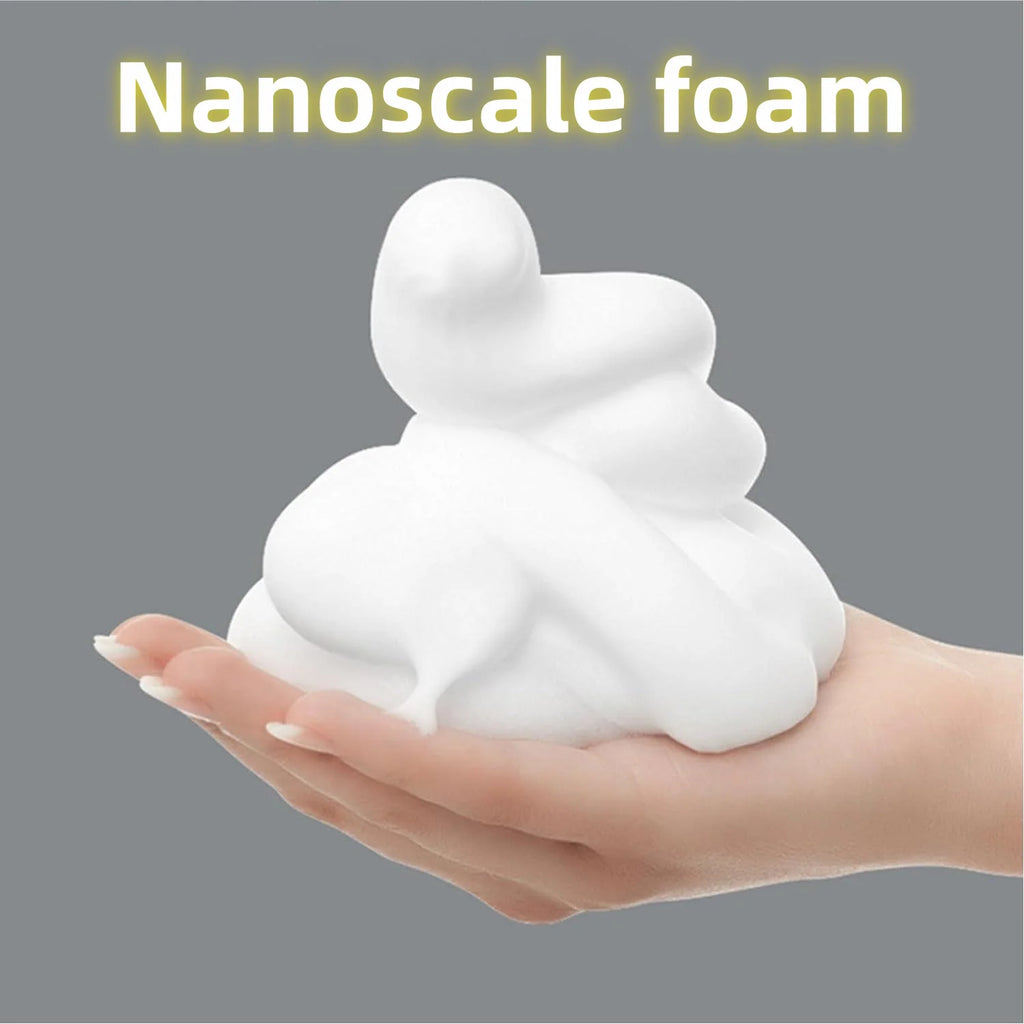 Automatic Touchless Foam Soap Dispenser Wall-Mounted Rechargeable with Digital Display