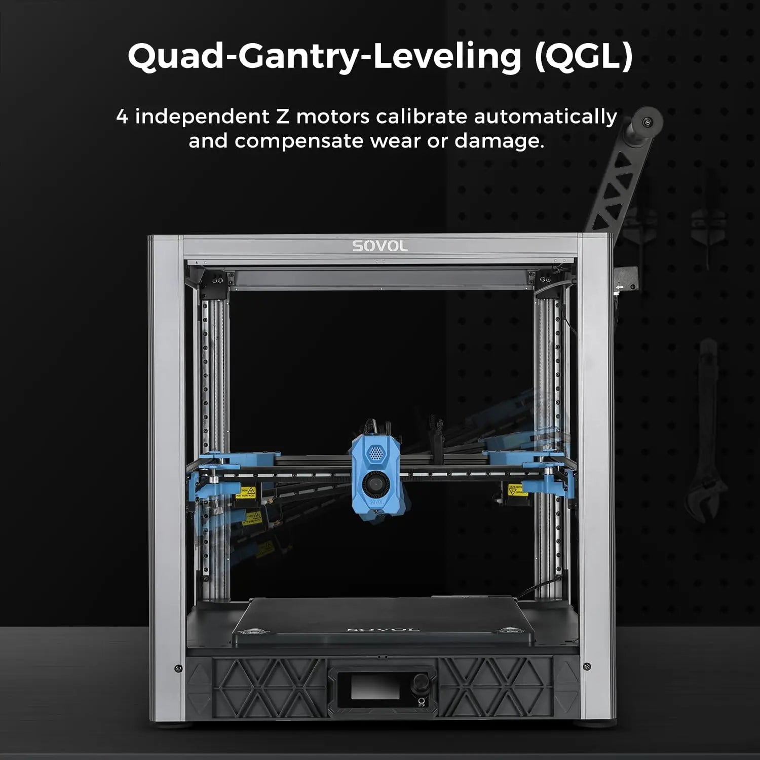 3D Printer, Max 700mm/s High Speed 3D Printers with 300℃ Clog-free Hot end and Camera