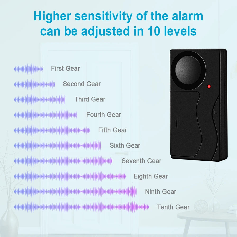 Bike Alarm With Remote Control Anti-Theft Alarm System