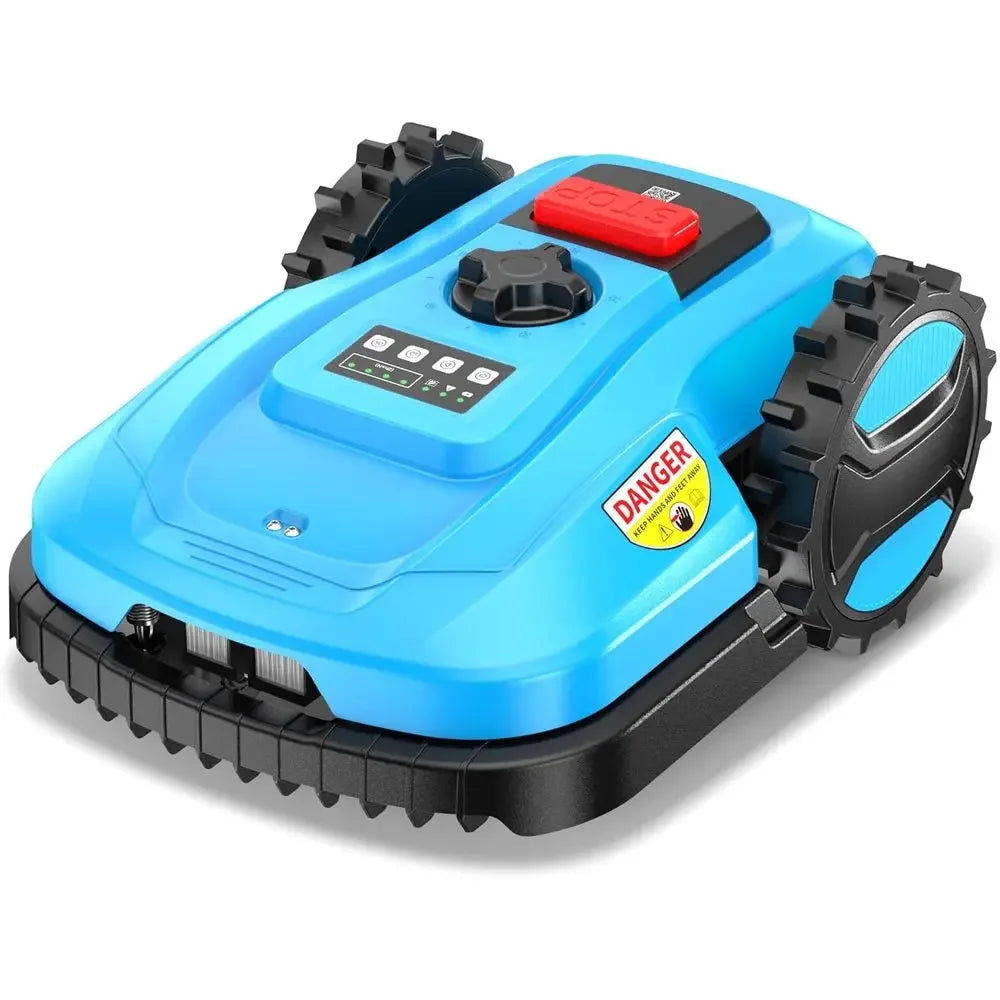 Smart Robotic Lawn Mower, 1/4 Acre, App & Bluetooth Controlled, Self-Charging for Small to Medium Yards