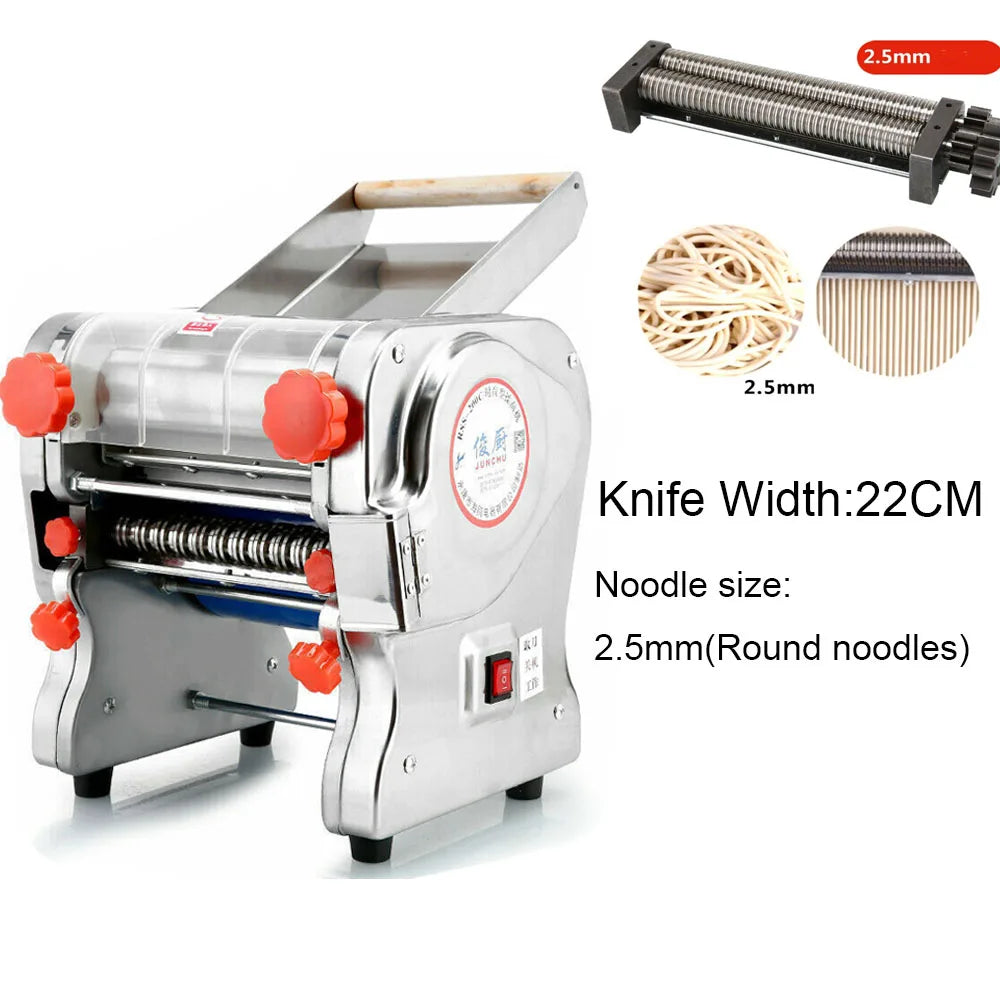 Electric Pasta Maker, Noodle Machine, Dumpling Skin Roller