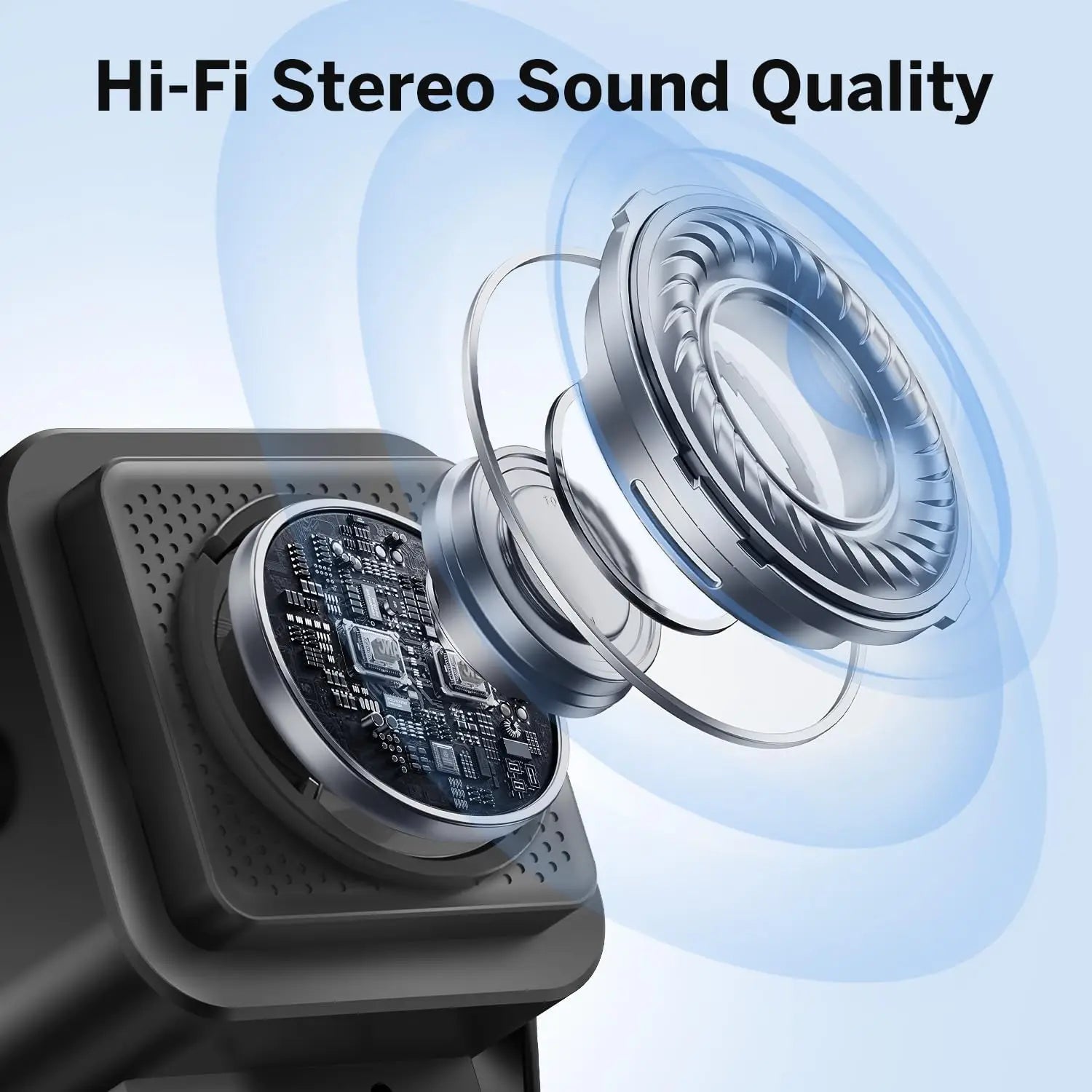 5 In 1  Wireless Speaker 8 RGB Light Phone Stand  Bluetooth