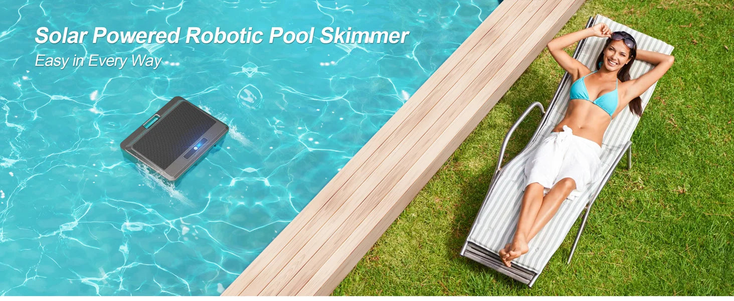 Robotic Solar Pool Cleaner  Vacuum with Remote Control