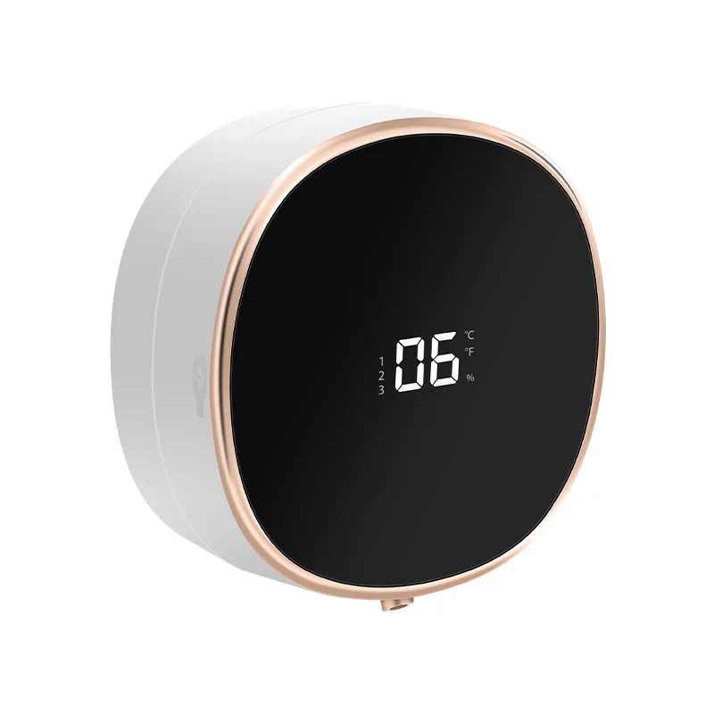 Automatic Touchless Foam Soap Dispenser Wall-Mounted Rechargeable with Digital Display
