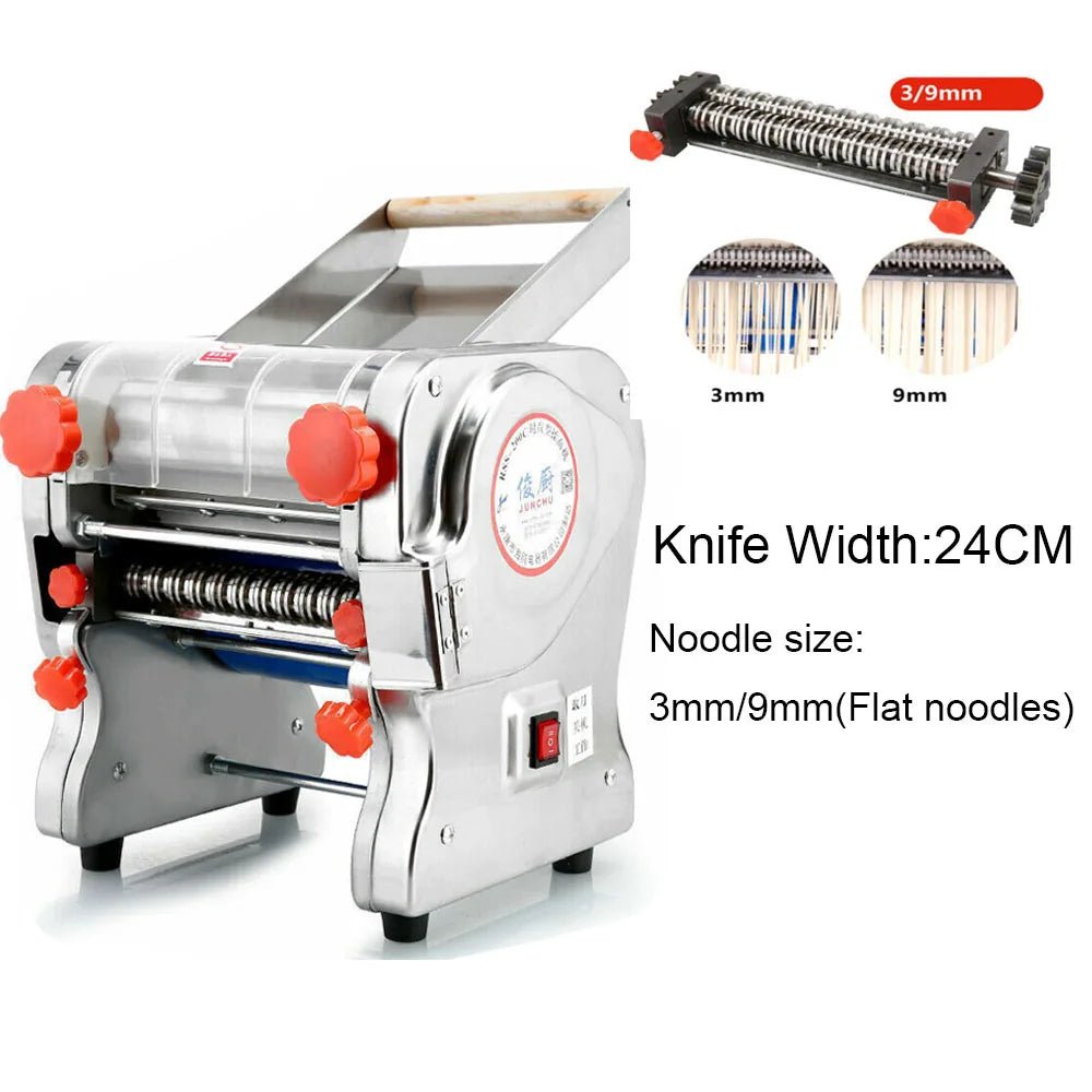 Electric Pasta Maker, Noodle Machine, Dumpling Skin Roller