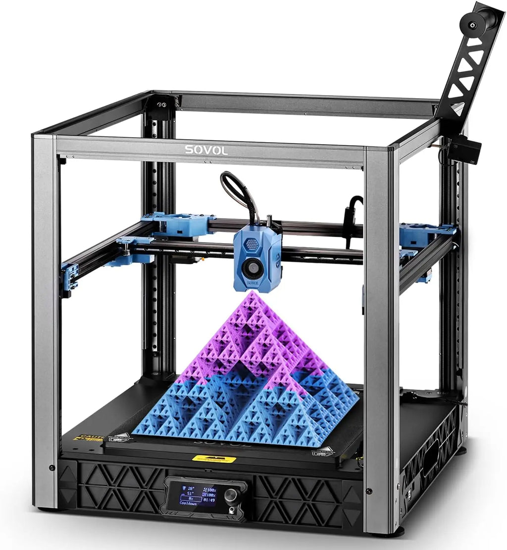 3D Printer, Max 700mm/s High Speed 3D Printers with 300℃ Clog-free Hot end and Camera