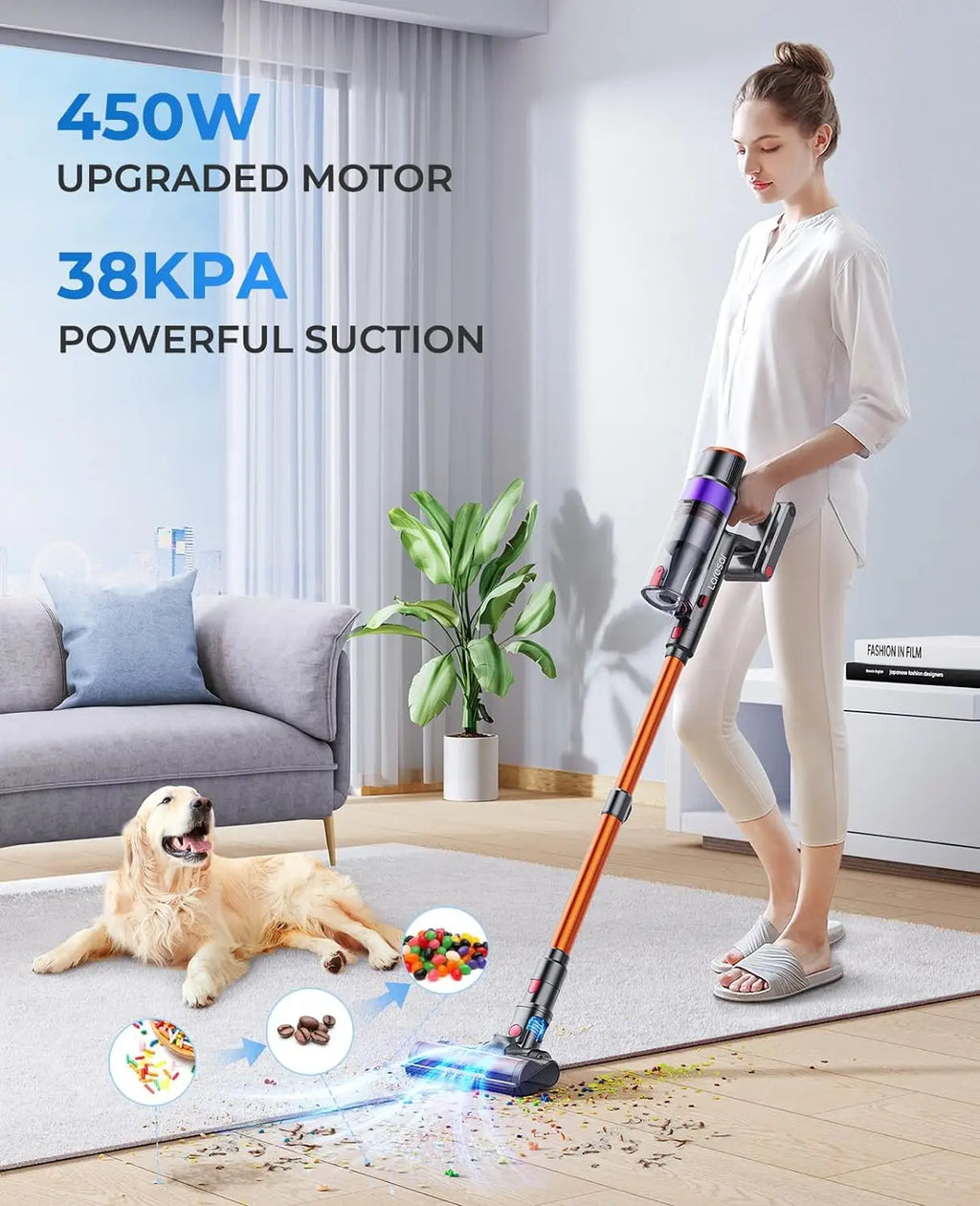 Laresar Elite 8 Cordless Handheld Vacuum Cleaner
