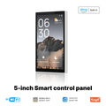 Smart 5-inch Touch Screen Smart Home Control Panel, Voice Control Alexa And ZigBee