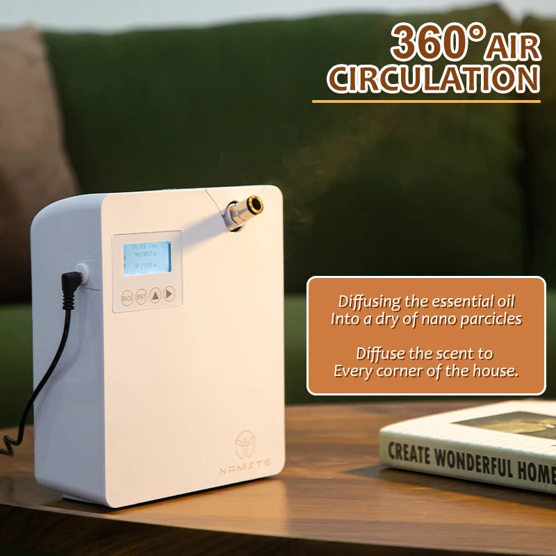 Smart Aroma Diffuser  Room Fragrance  Air Freshener Essential Oils  Purifiers 400m³