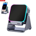 5 In 1  Wireless Speaker 8 RGB Light Phone Stand  Bluetooth