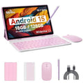 Android 15 tablet for productivity use aluminum alloy body silver 18GB RAM + 128GB ROM with 2TB expandable storage 2.0GHz quad-
