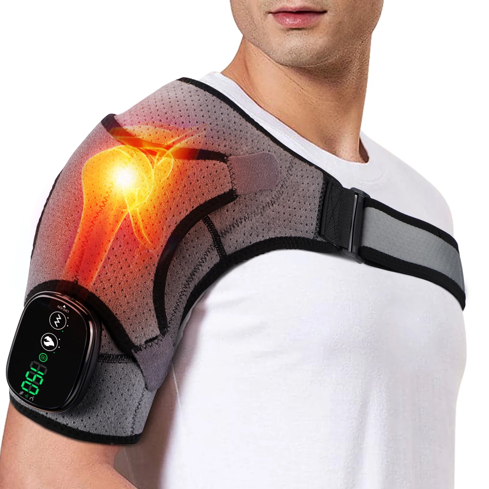 Electric Heating Shoulder Massager