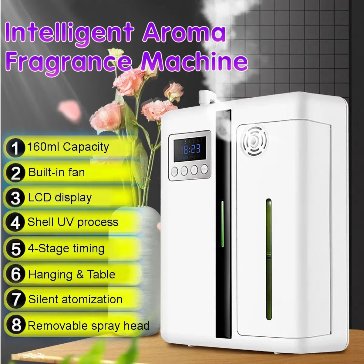 Aroma Diffuser Flat Wall Hanging Fragrance Diffuser