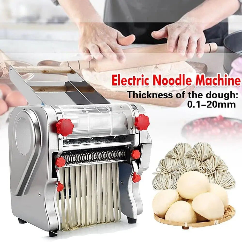 Electric Pasta Maker, Noodle Machine, Dumpling Skin Roller
