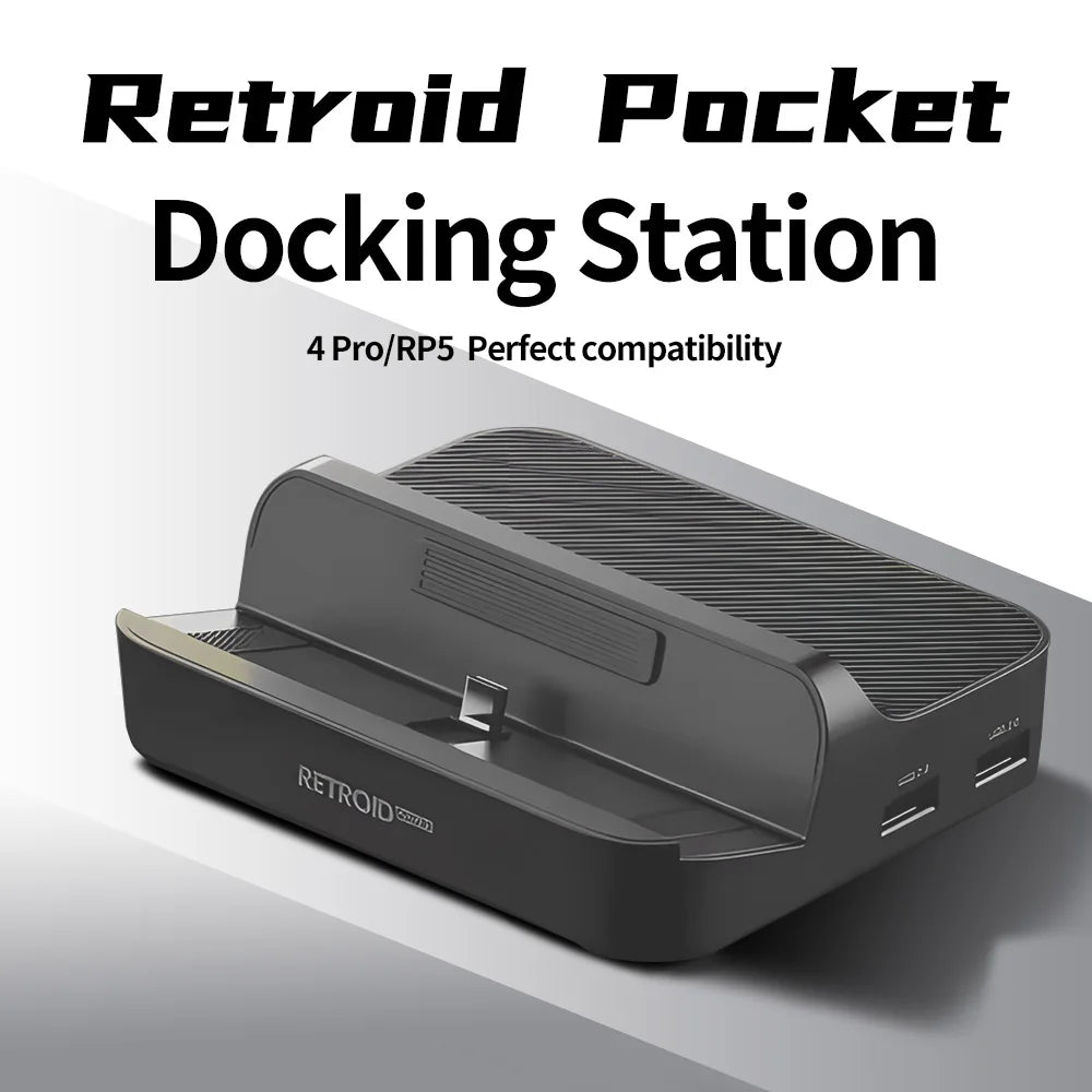 Pocket Console H1 Bluetooth Earbuds Game Console Dock Accessories