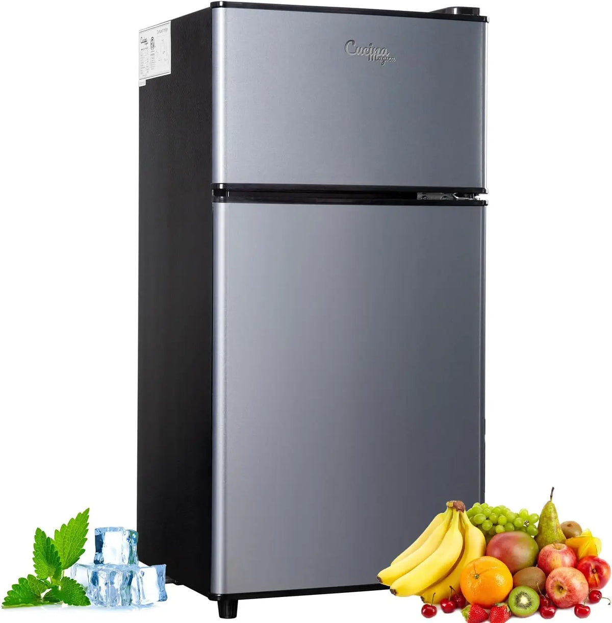 Mini Fridge with Freezer, 2.9 Cu.Ft