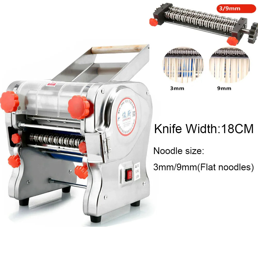 Electric Pasta Maker, Noodle Machine, Dumpling Skin Roller