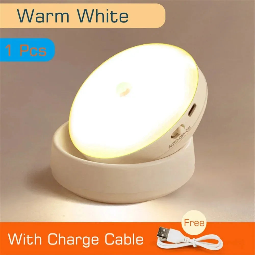 Motion Sensor Round Led Light