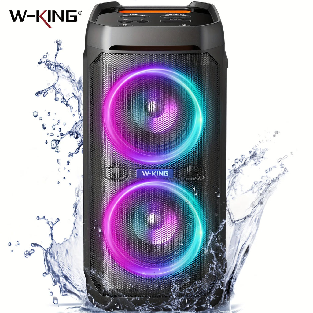 Bluetooth Portable Party Boombox Wireless Deep Bass/115dB Loud Massive Sound