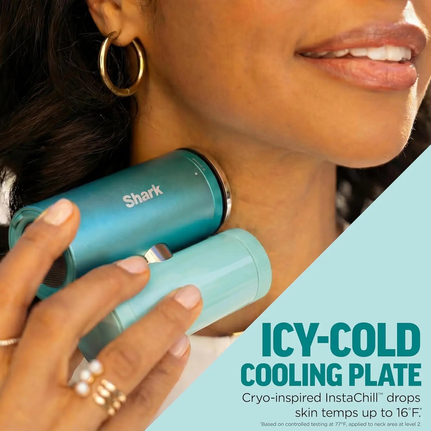 The Only 3-in-1 Personal Cooling System with Fan, InstaChill Cooling Plate & Dry-Touch Mist – Portable, Handheld, Drops Skin
