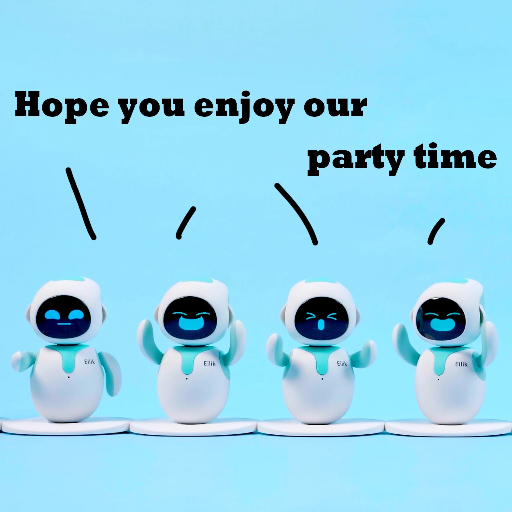 Eilik - Cute Robot Pets Toy with Abundant Emotions