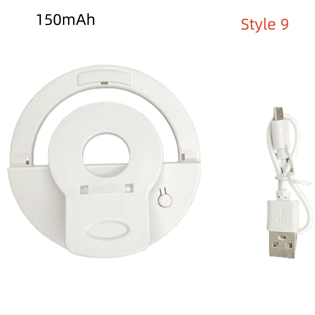 Mobile Phone  circular Fill Light /Flash USB Charging