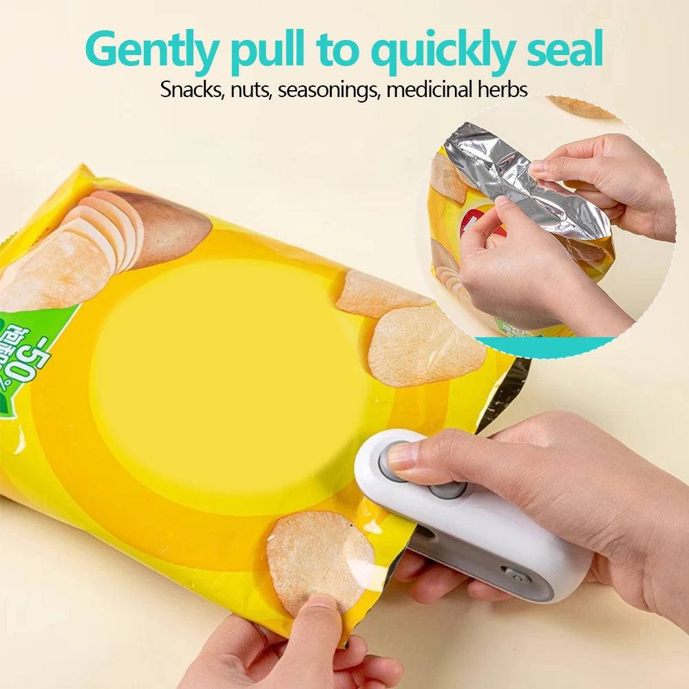 2 In 1 Mini Handheld Heat Vacuum Sealer