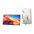 KTC 25 Inch MegPad Portable TV Touchscreen Monitor 1080p, Android 14 Google EDLA Certification with Camera