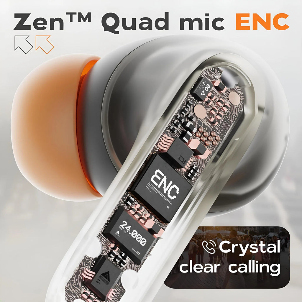 Earbuds Game Earphones Microphone Noise Reduction Fast Charging Game Mode Listen Music Headset