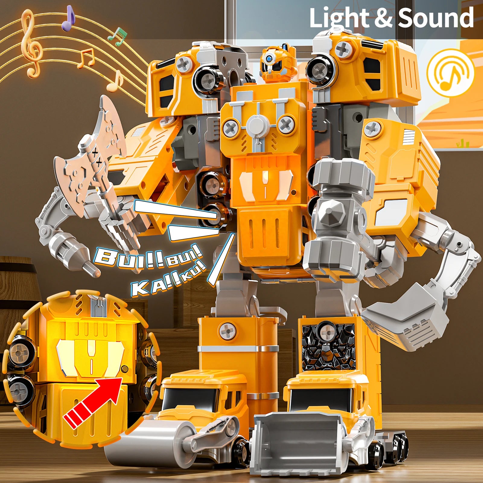 5in1 Transformation Robot