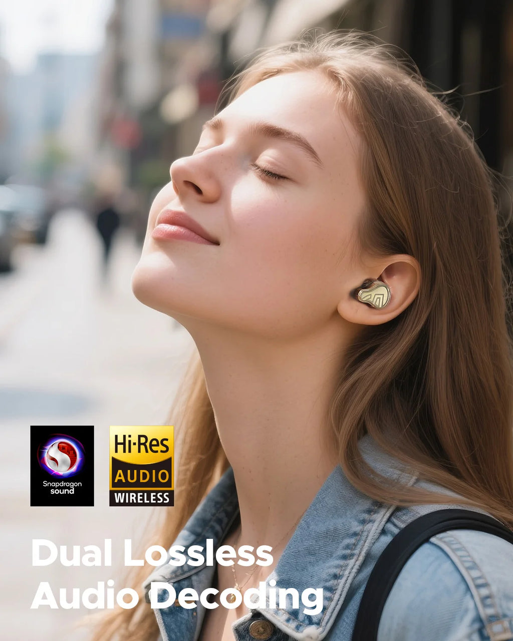 Wireless Headphones, Active Noise Cancellation, , APP Control, 37H Playtime, IPX5 Waterproof In-Ear Headphone