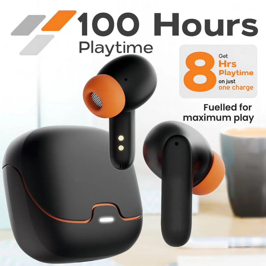 TWS Wireless Earphones  Dual Microphone ENC Noise Cancelling