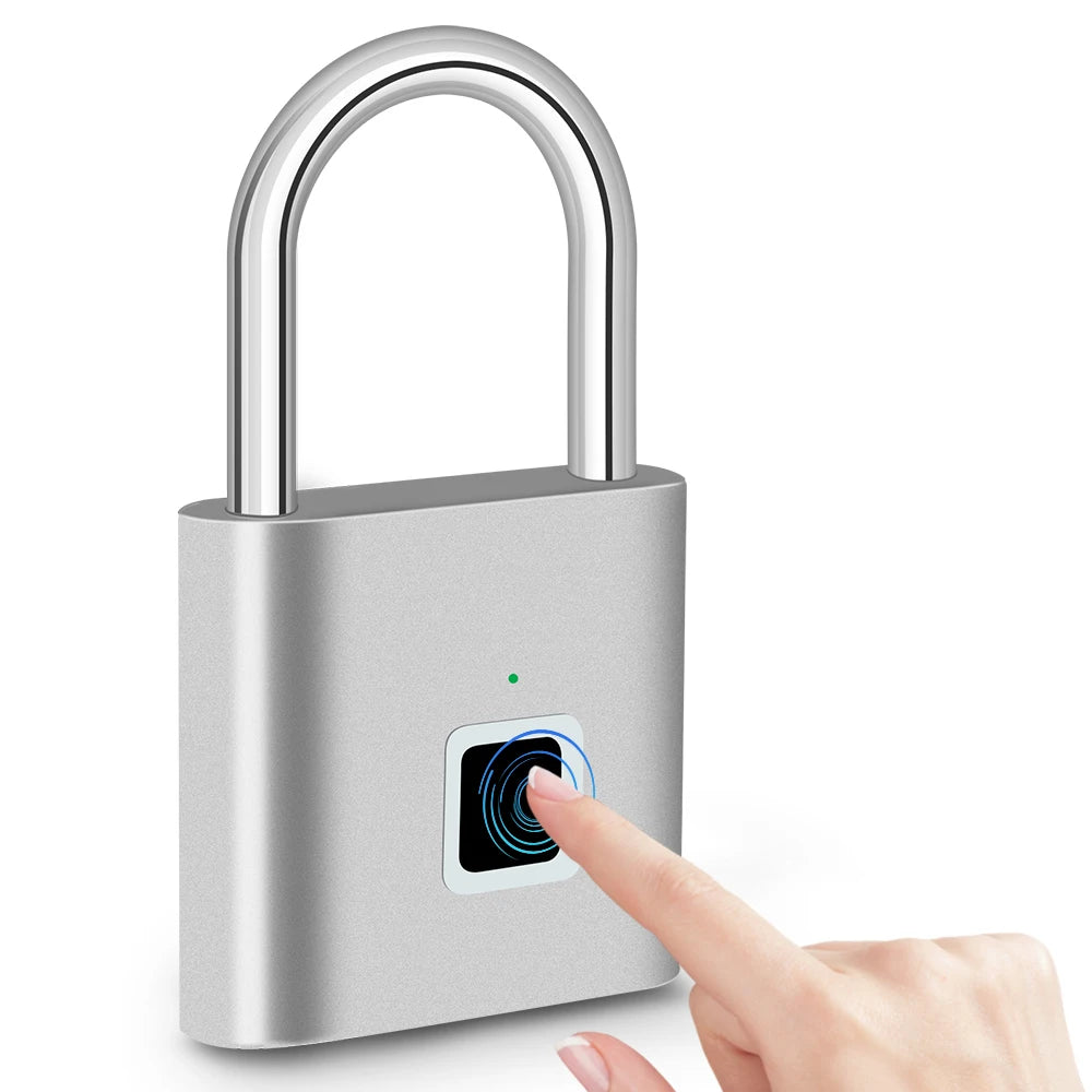 KERUI Keyless USB Charging Fingerprint Smart Waterproof Padlock