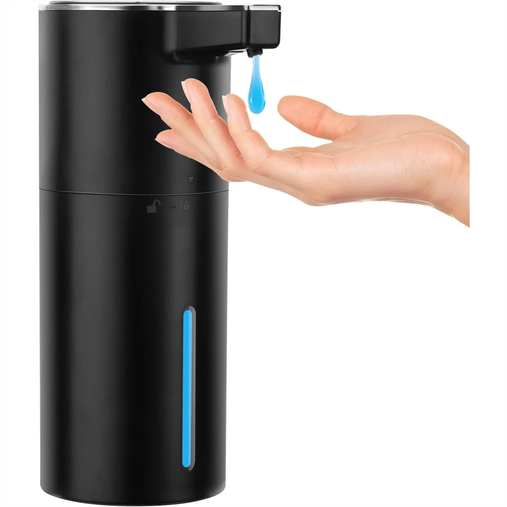 Touchless Soap Dispenser USB Rechargeable with 4-Level Adjustable Wall Mount
