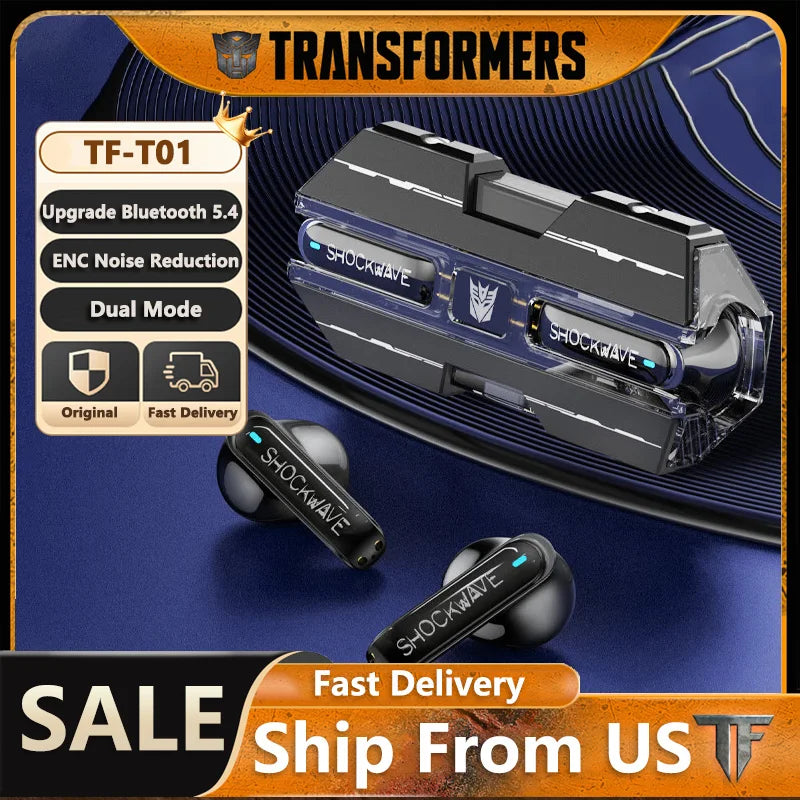 Gaming Earphones Transformers TF-T01   Bumble Bee