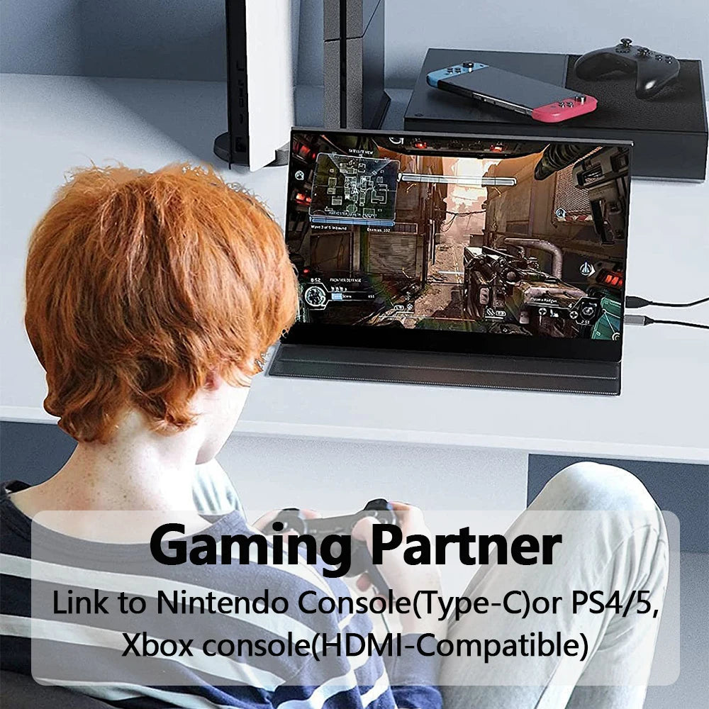 Portable Monitor 15.6 Inch 1080P