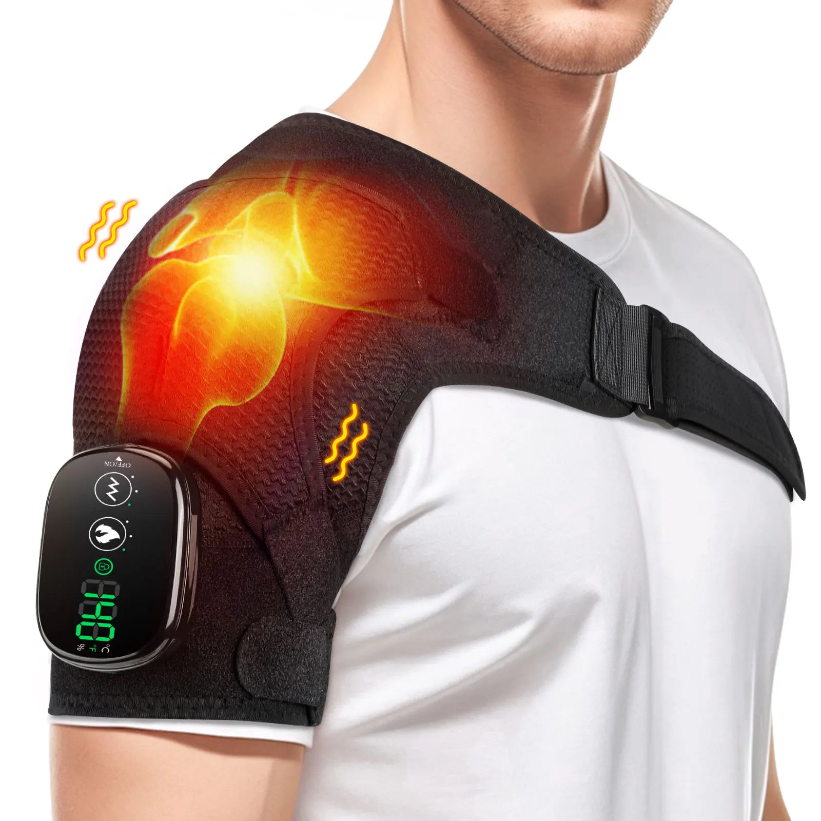 Electric Heating Shoulder Massager