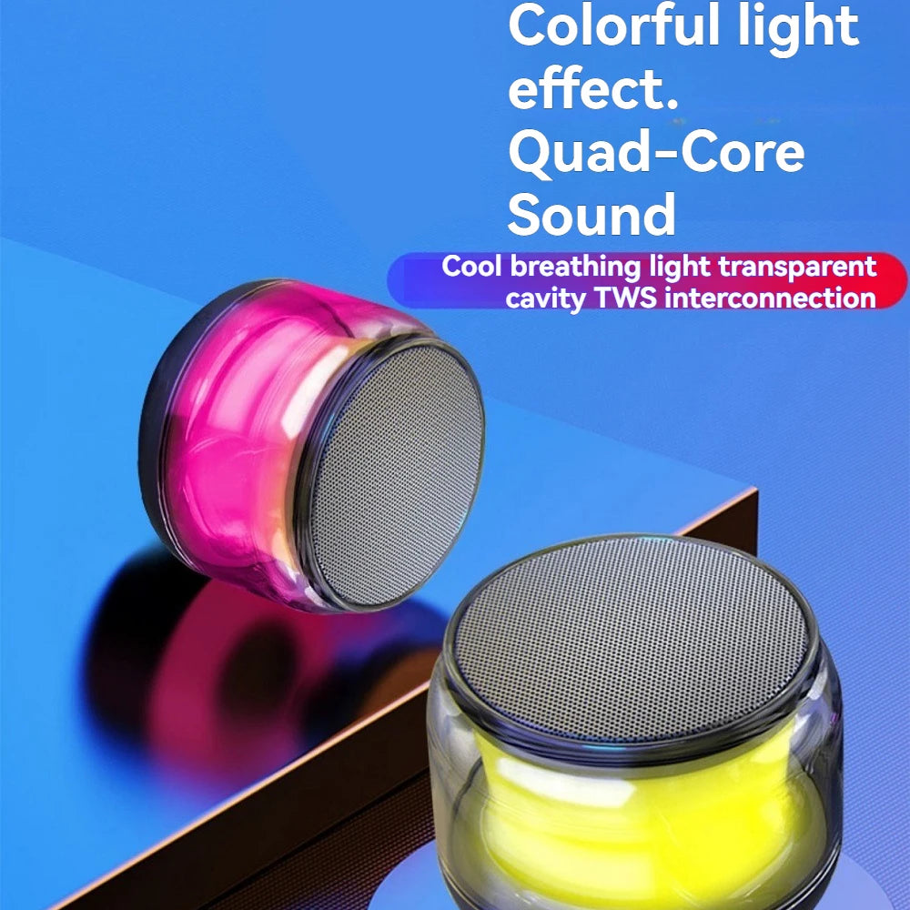 Mini Wireless LED Bluetooth Speaker