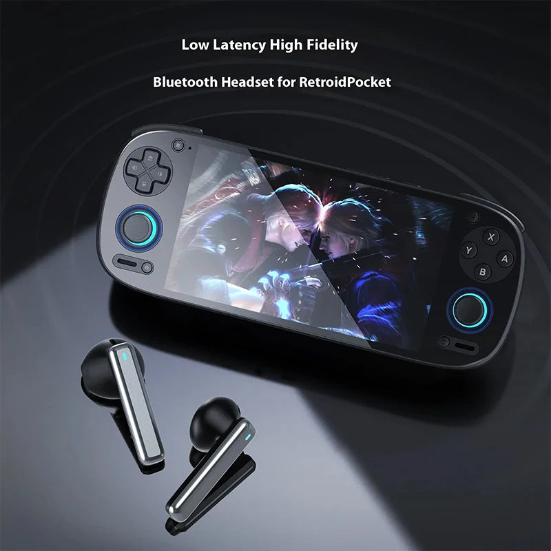 Pocket Console H1 Bluetooth Earbuds Game Console Dock Accessories