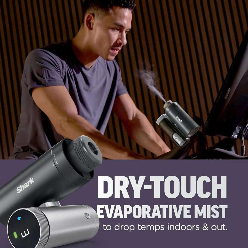 The Only 3-in-1 Personal Cooling System with Fan, InstaChill Cooling Plate & Dry-Touch Mist – Portable, Handheld, Drops Skin